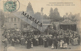 CPA Origny Sainte Benoite Fête Des Vétérans  Du 8 Aout 1906 - Autres Communes