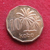 Nigeria 10 Kobo 1991 KM# 12 Lt 184 *VT - Nigeria