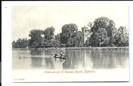 SURBITON Surrey - Promenade And St Raphaels Church - Surrey