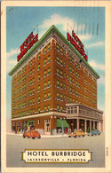 Florida Jacksonville Hotel Burbridge 1940 Curteich - Jacksonville