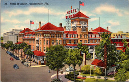 Florida Jacksonville Hotel Windsor 1947 Curteich - Jacksonville