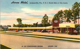 Florida Jacksonville The Horne Motel U S 1 South - Jacksonville