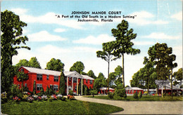 Florida Jacksonville Johnson Manor Court 1953 - Jacksonville