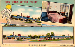 Florida Jacksonville Dan Jones Motor Court 1946 - Jacksonville