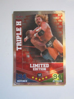 1 Carte De Catch TOPPS SLAM ATTAX  Trading Card Game MAYHEM LIMITED EDITION TRIPLE H - Trading Cards