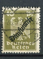 Deutsches Reich - Dienstmarke Mi. 110 Ø - Dienstzegels