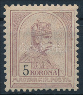 * 1904 Turul 5K 1. Vízjelállás (min 68.000) - Altri & Non Classificati