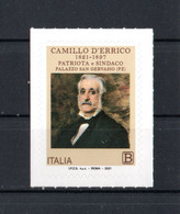 ITALIA  :  Camillo  D'Errico  -  1 Val.  MNH**  Del  13.02.2021 - 2021-...: Neufs