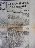 1935 L'AMI DU PEUPLE: Braves (Fargier, Barboux, Sudzinski, Hervé Jade,Yves Lableiz, Marier,Doucet Et Geoffrion, Etc ) - Testi Generali