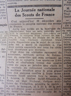 1935 L'AMI DU PEUPLE: Journée Nationale Des Scouts De France ;Le Bourget ;Le Roi Des Belges ;Scandale Du Trocadero ; Etc - Testi Generali