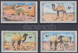 ** 1985 WWF: Teve Sor és 4 Db FDC és CM Mi 1707-1710 - Altri & Non Classificati