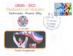 (V V 26 A) 2020 Tokyo Summer Olympic Games - Thailand Gold Medal - 24-7-2021 - Taekwondo - Zomer 2020: Tokio