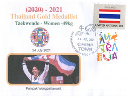 (V V 26 A) 2020 Tokyo Summer Olympic Games - Thailand Gold Medal - 24-7-2021 - Taekwondo - Verano 2020 : Tokio