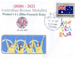 (V V 26 A) 2020 Tokyo Summer Olympic Games - Australia Bronze Medal - 29-7-2021 - Swimming - Summer 2020: Tokyo