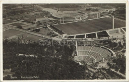 T2/T3 1936 Berlin, Reichssportfeld, Dietrich-Eckart-Freilichtbühne / Stadiums + "1936 Berlin Olympia Stadion XI. Olympia - Non Classificati