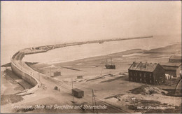 ! Cpa, Foto, Photo, 1.Weltkrieg, Guerre 1914-1918, Zeebrügge, Belgien, Mole, Eisenbahn - Zeebrugge