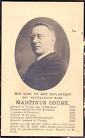 Devotie Doodsprentje Overlijden - Pastoor Martinus Coune - Veulen, Borgloon, Lanaye, Mechelen Bovelingen - 1873 - 1934 - Overlijden