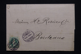 SUISSE - Lettre De Zurich Pour La France En 1883 - L 102935 - Covers & Documents