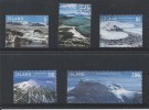 Islande 2007 Série Complète  1095/1099 Oblitérés Glaciers - Used Stamps