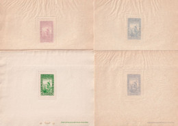 ALGERIE - 1937 - SERIE COMPLETE YVERT N°127/130 EXPO PARIS - 4 EPREUVES De LUXE Avec CRISTAL DE PROTECTION ! - Unused Stamps