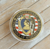 USA - Purple Heart - The Badge Of Military Merit - UNC - Collections