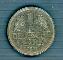 °°° Germania N. 44 - 1 Mark 1977 G Bella 187 - 1 Marco