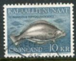 GREENLAND 1985 Greenland Halibut Used.   Michel 162 - Usati