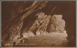 The Tea Caverns, Newquay, Cornwall, 1931 - Judges RP Postcard - Newquay
