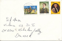 Ireland Cover Sent To Denmark 20-6-1985 - Storia Postale