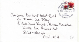 Canada Cover Sent 23-11-2006 Single Franked - Brieven En Documenten