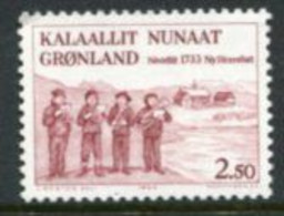 GREENLAND 1983 Arrival Of Herrnhut Missionaries MNH / **.  Michel 146 - Nuovi