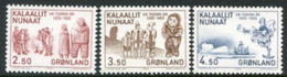 GREENLAND 1983 Millenary Of Settlement MNH / **  Michel 143-45 - Nuevos