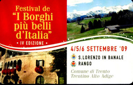 G 2568 1070 C&C 4669 SCHEDA NUOVA I BORGHI RANGO - VARIANTE BANDA E OCR - Usi Speciali