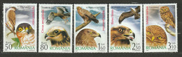 Rumänien 2007 Greifvögel Mi 6184 - 6188 ** Postfrisch - Unused Stamps