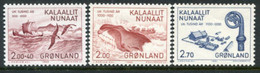 GREENLAND 1982 Millenary Of Settlement II-III MNH / **.  Michel 137-39 - Ongebruikt