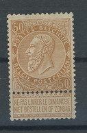 50c *  Yv.62* Cote 72,-   €.   HYPER égère Trace De Charnière. VLH - 1893-1900 Thin Beard