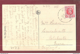 Good Postmark But Small Tear To Right Side Pensionnat Des Ursulines Thildonck - Haacht