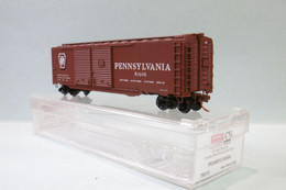 Micro-Trains Line - WAGON US 50' Auto BOX CAR PENNSYLVANIA Réf. 78010 BO N 1/160 - Goods Waggons (wagons)