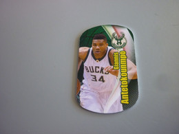 Giannis Antetokounmpo Milwaukee Bucks USA US NBA Basketball Stars 2017 Greek Metal Tag #70 - Andere & Zonder Classificatie