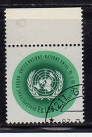 UNITED NATIONS GENEVE GINEVRA GENEVA SVIZZERA ONU UN UNO 1969 1970 EMBLEM EMBLEMA 1.00fr USED OBLITERE' - Used Stamps