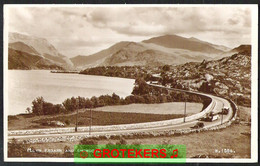 LLYN PADARN AND SNOWDON 1934 - Caernarvonshire