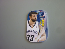 Marc Gasol Memphis Grizzlies USA US American NBA Basketball Stars 2017 Greek Metal Card Tag #211 - 2000-Oggi