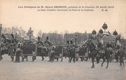 PARIS - 8ème Arrond - Obsèques De M. Henri BRISSON, Président De La Chambre, 19 Avril 1912 - Arrondissement: 08