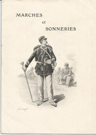 PN / REVUE ANCIENNE Marches Et Sonnerie MILITARIA GUERRE Alsace Lorraine 1881 Musique WW0 Militaire Clairon Drapeau - History