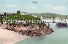 TENBY OLD COLOUR POSTCARD PEMBROKESHIRE WALES - Pembrokeshire