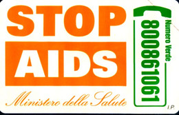 G 1821 323 C&C 3973 SCHEDA NUOVA MAGNETIZZATA STOP AIDS VARIANTE BANDA E OCR - Usi Speciali