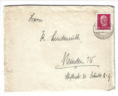 1929 15 Pf. Hindenburg From Bad Sachsa. Interesting Cinderella - Chiudilettera - Erinnofilo - Briefe U. Dokumente