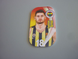 Egehan Arna Fenerbahce Turkish Euroleague Basketball Stars 2017 Greek Metal Card Tag #176 - Sonstige & Ohne Zuordnung