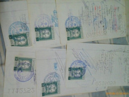 Saudi Arabia 50ryal Stamp On Different Passports Pages (Qty Of 50 Stamp) - Arabia Saudita