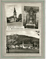 CPSM - (Allemagne-Bade-Wurtemberg) - MOOSBRONN - GRUSS 3 Bilder - 1950 - Gaggenau